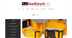 Desktop Screenshot of kiwikirsch.de